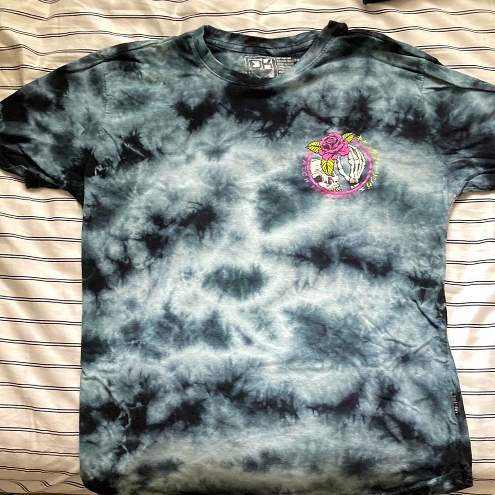 DK tie dye all “catch feelings” Tshirt
